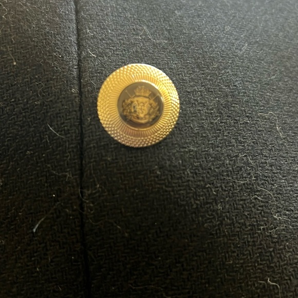 Zara Gold Button Wool Coat size s Peacoat button - Picture 11 of 11